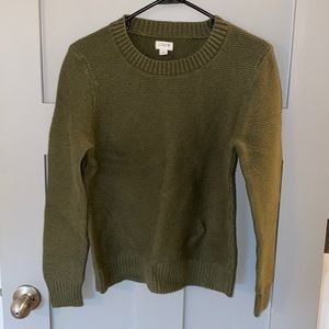 J. Crew Olive Green Sweater